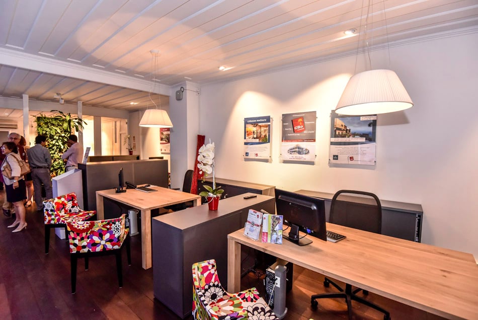 Retour en images sur l'inauguration de la première agence CBO Immobilier dans l'île