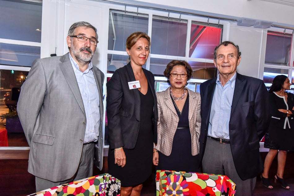 Retour en images sur l'inauguration de la première agence CBO Immobilier dans l'île