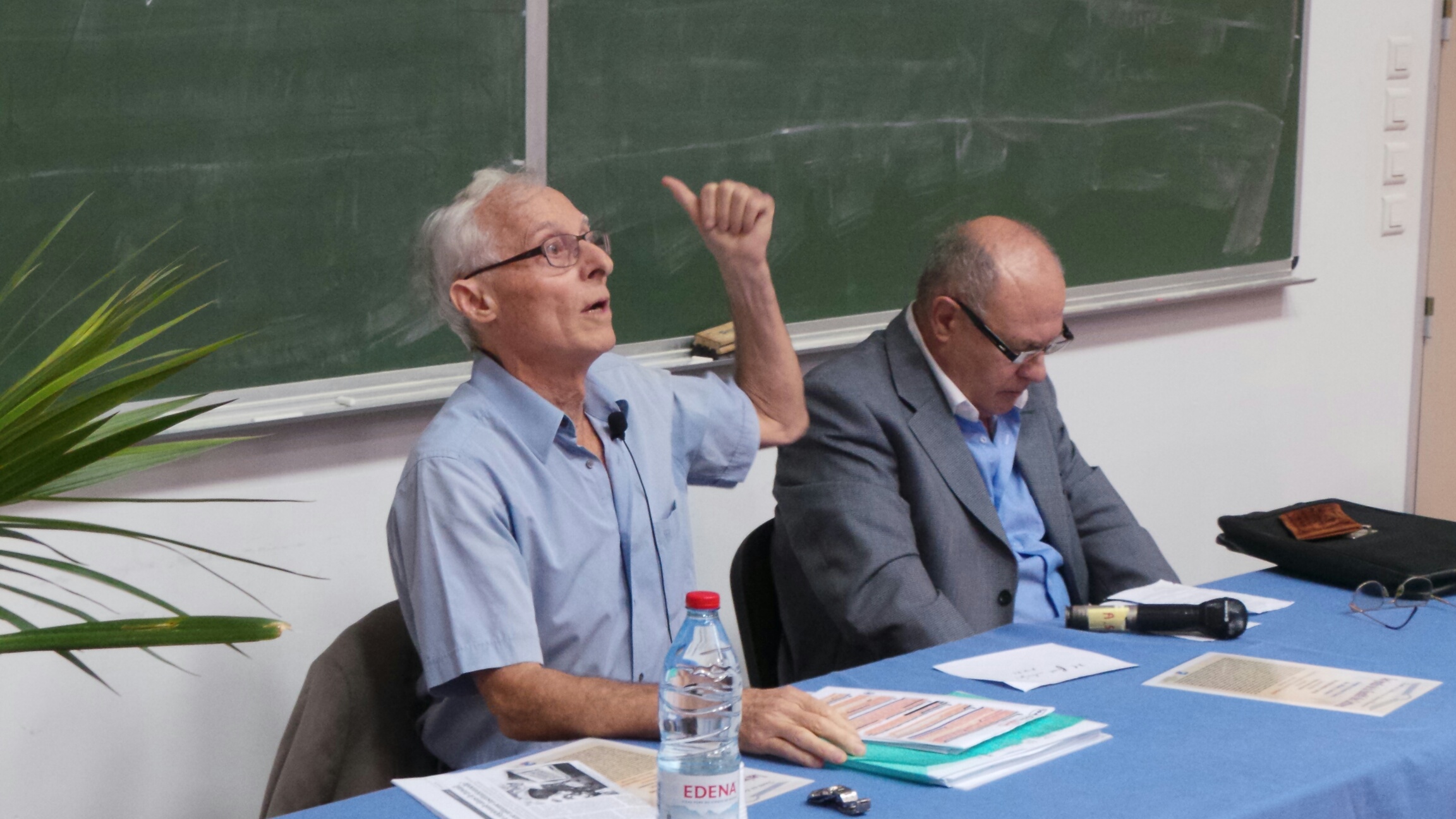 André Oraison interdit de parole à l'université de la Réunion