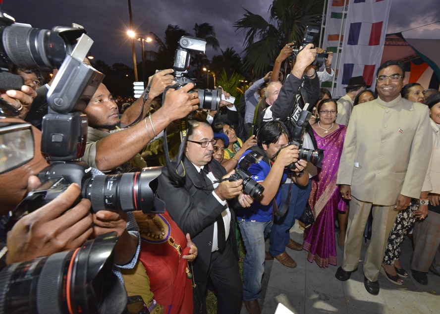 Le discours ému du ministre indien à ses frères de La Réunion