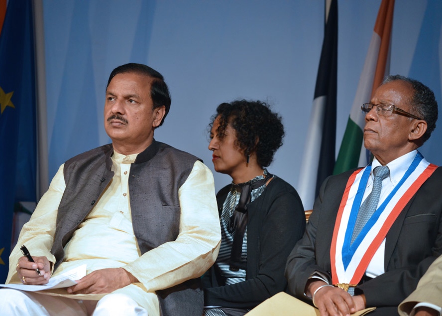 Le discours ému du ministre indien à ses frères de La Réunion