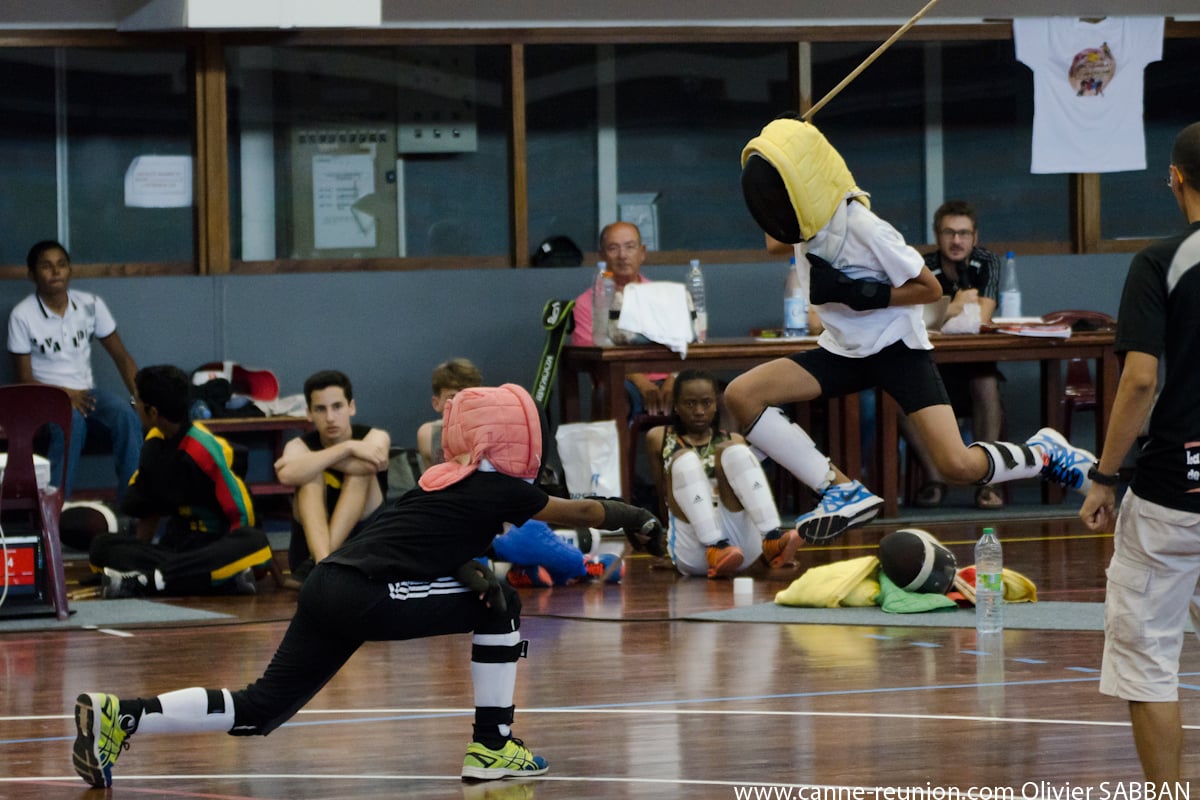 Canne de combat: Keren Descorsier remporte les titres