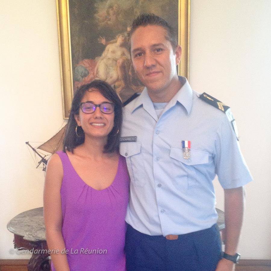 Trois gendarmes décorés pour acte de courage