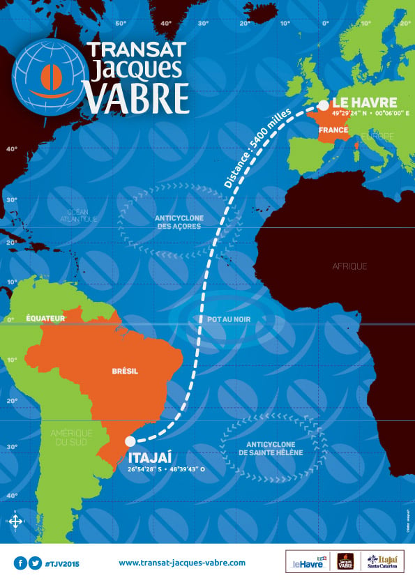 Transat Jacques Vabre: Le réunionnais Morgan Lagravière contraint d'abandonner