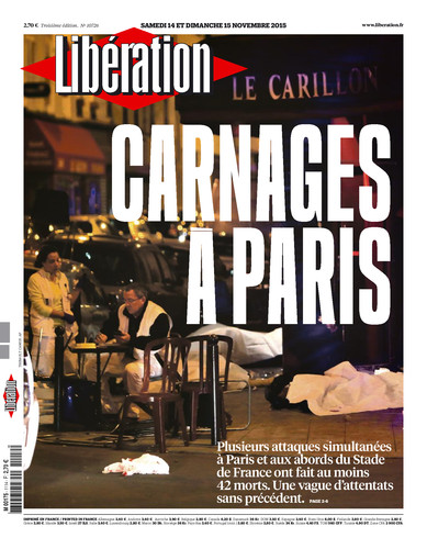 Attentats à Paris: Les Unes de la presse nationale et internationale