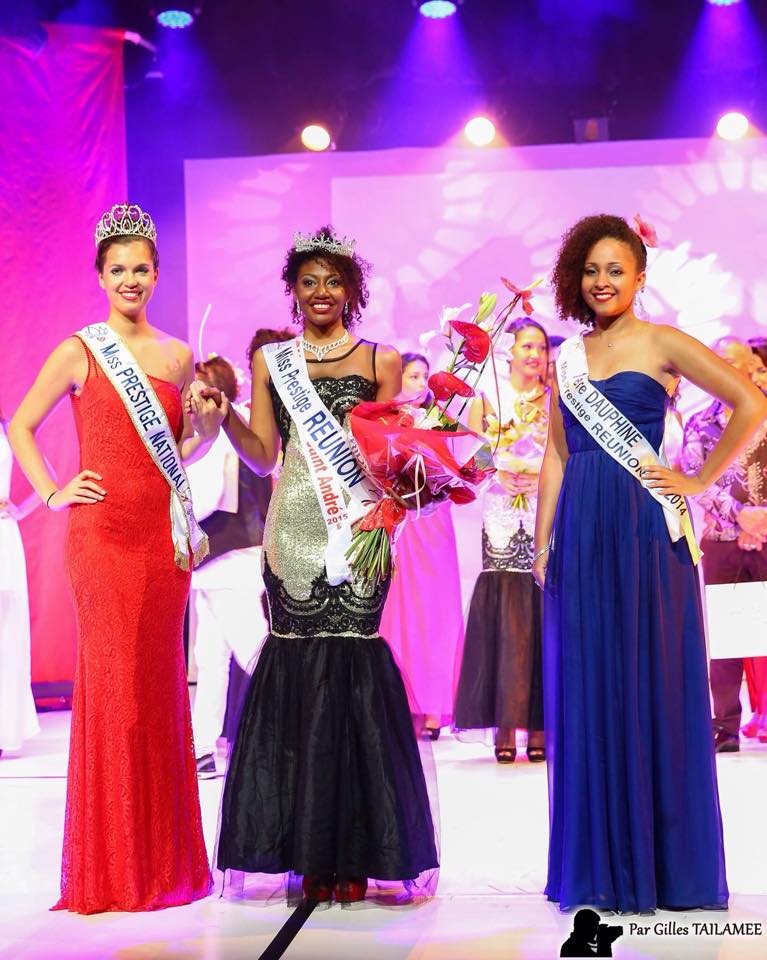 Prescilla Sandenon élue Miss Prestige Réunion 2015