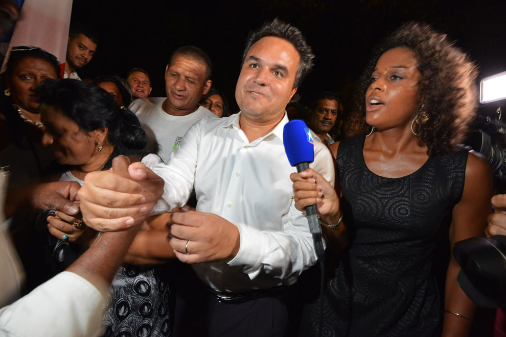 Retour images : Ambiance au QG de campagne de Didier Robert