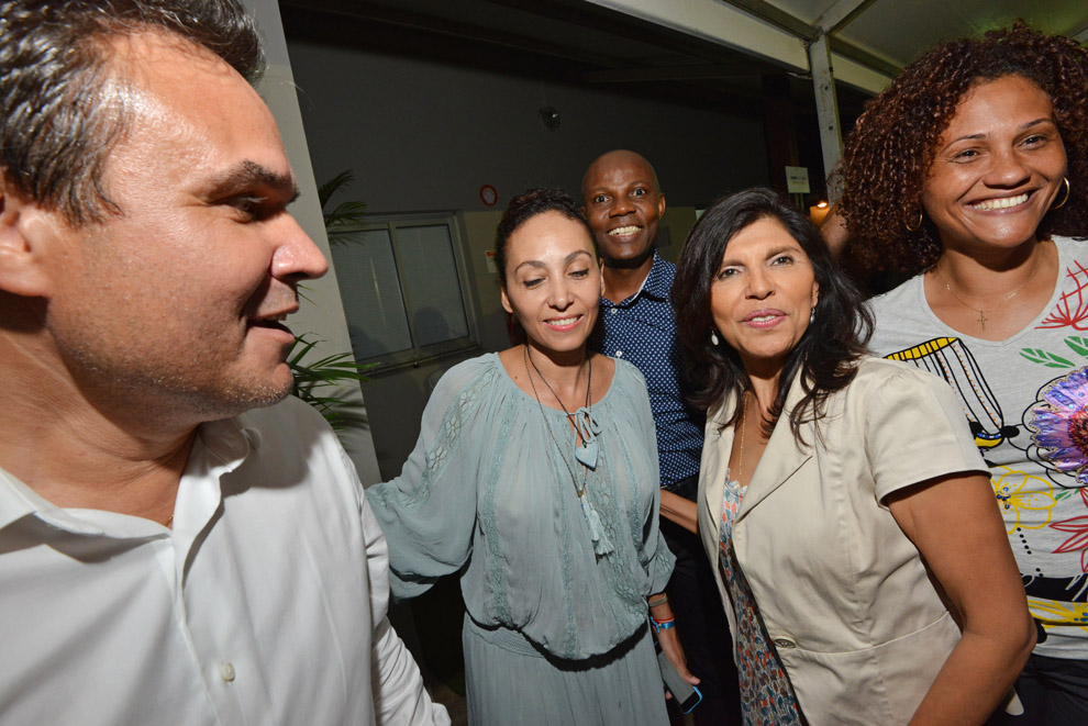 Retour images : Ambiance au QG de campagne de Didier Robert