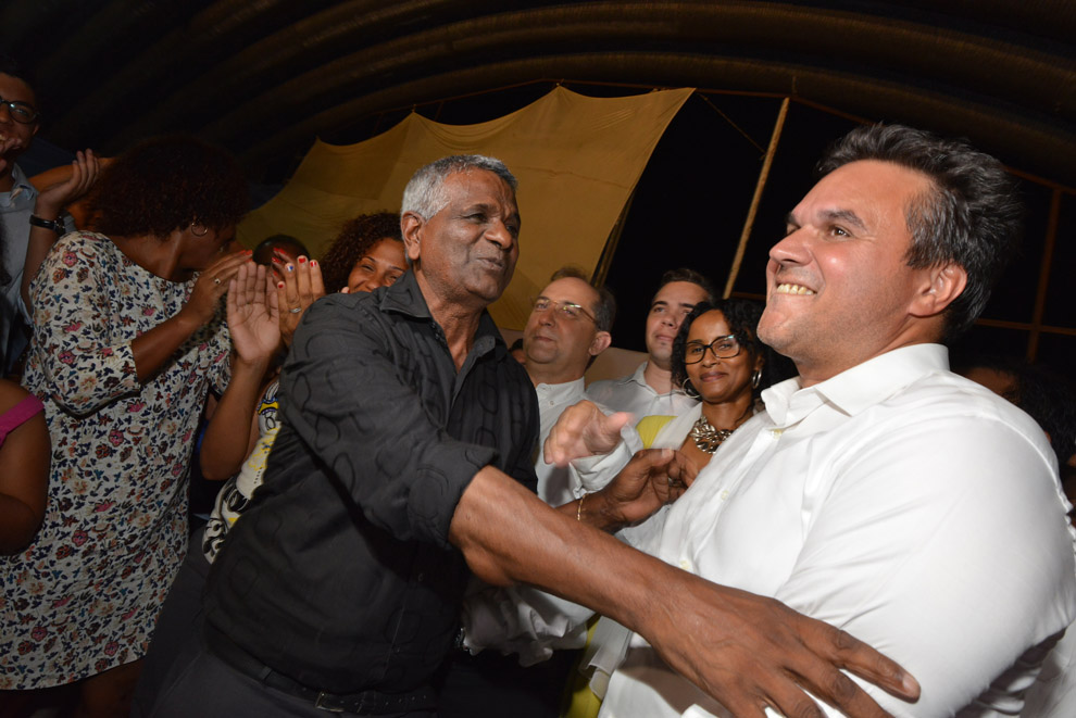 Retour images : Ambiance au QG de campagne de Didier Robert