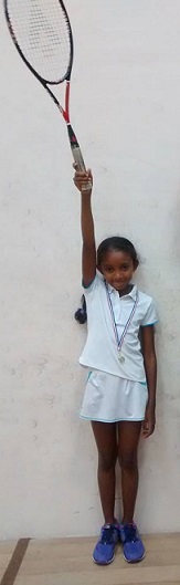 Squash: Océane Abemonti vice-championne de France des moins de 11 ans