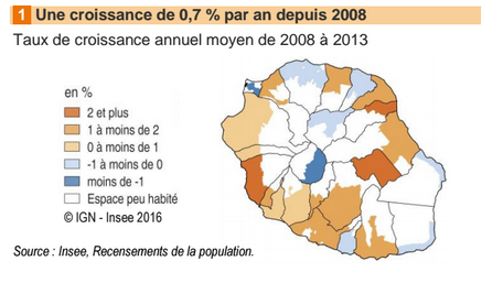 835 000 habitants recensés à la Réunion au 1er janvier 2013