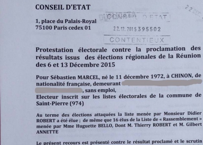 La preuve que le prête-nom qui a porté plainte contre Huguette Bello est un militant de Thierry Robert