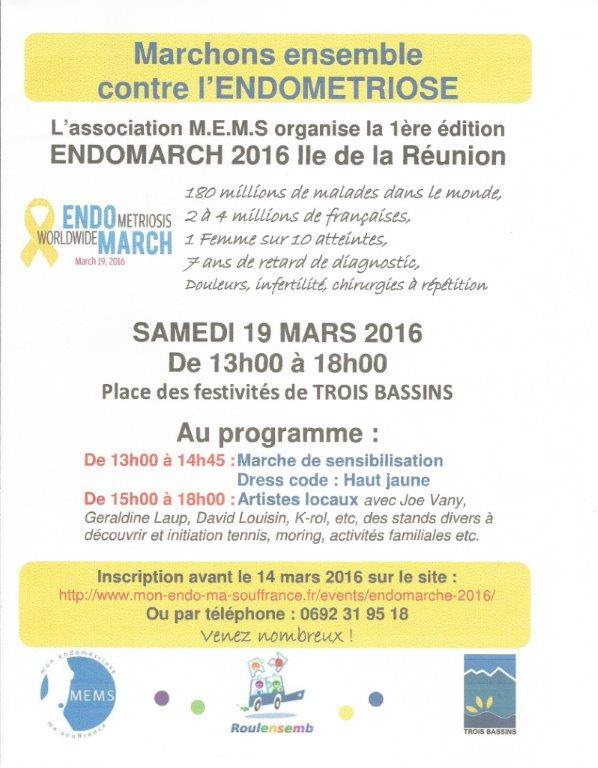 Endométriose: Une marche de sensibilisation le 19 mars