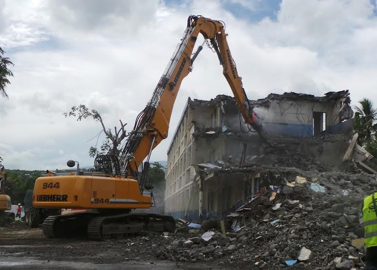Saint-Paul: L'école de Grand Fond démolie
