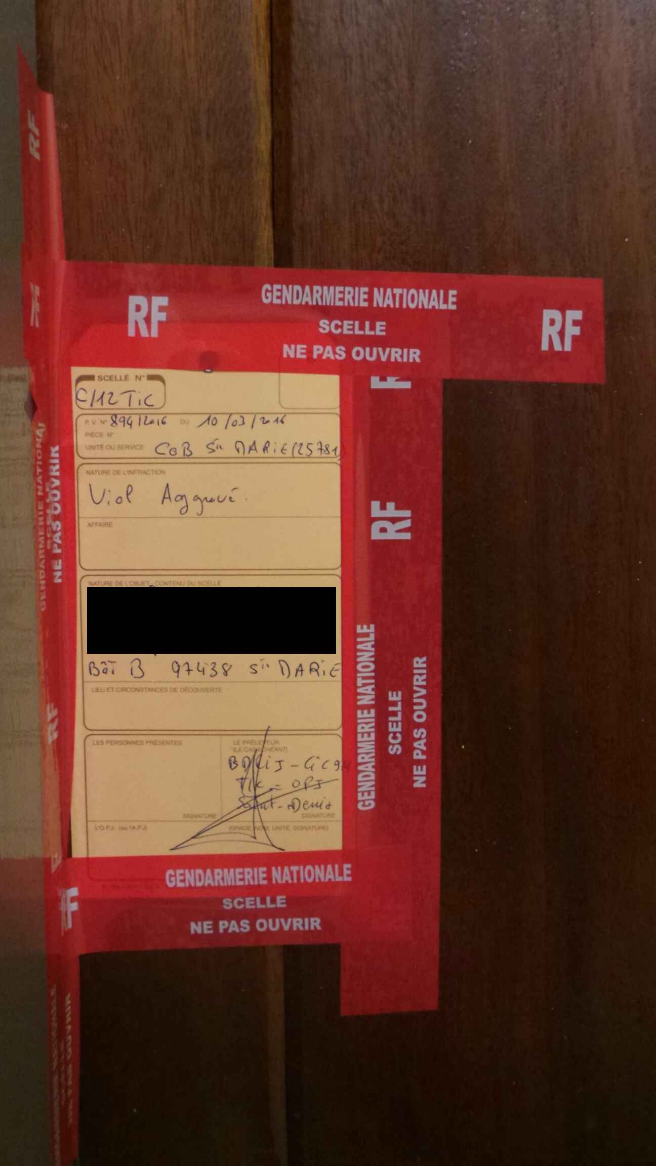 Viol aggravé à Sainte-Marie : Le fugitif interpellé, sa femme auditionnée