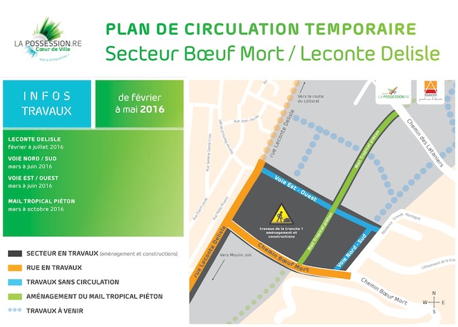 Les travaux de l’écoquartier cœur de ville de la Possession démarrent