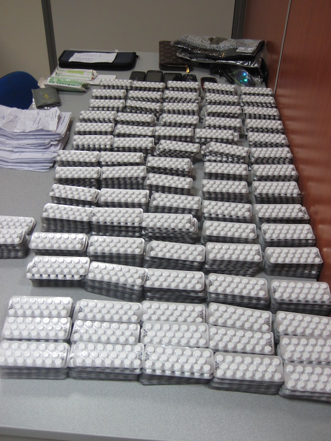 Arrêtée à Gillot avec 15.260 cachets d'Artane