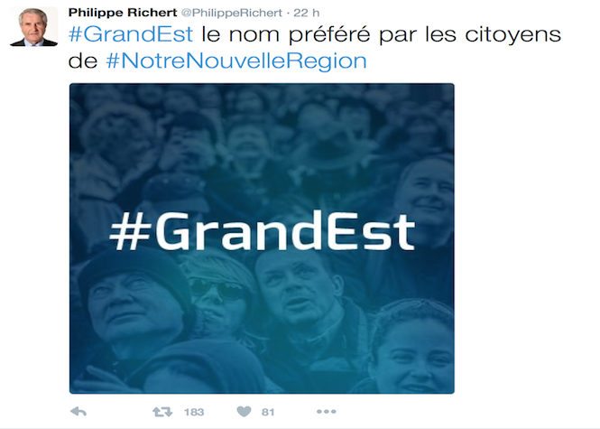 Fusion des régions: L'Alsace-Champagne-Ardenne-Lorraine s'appellera