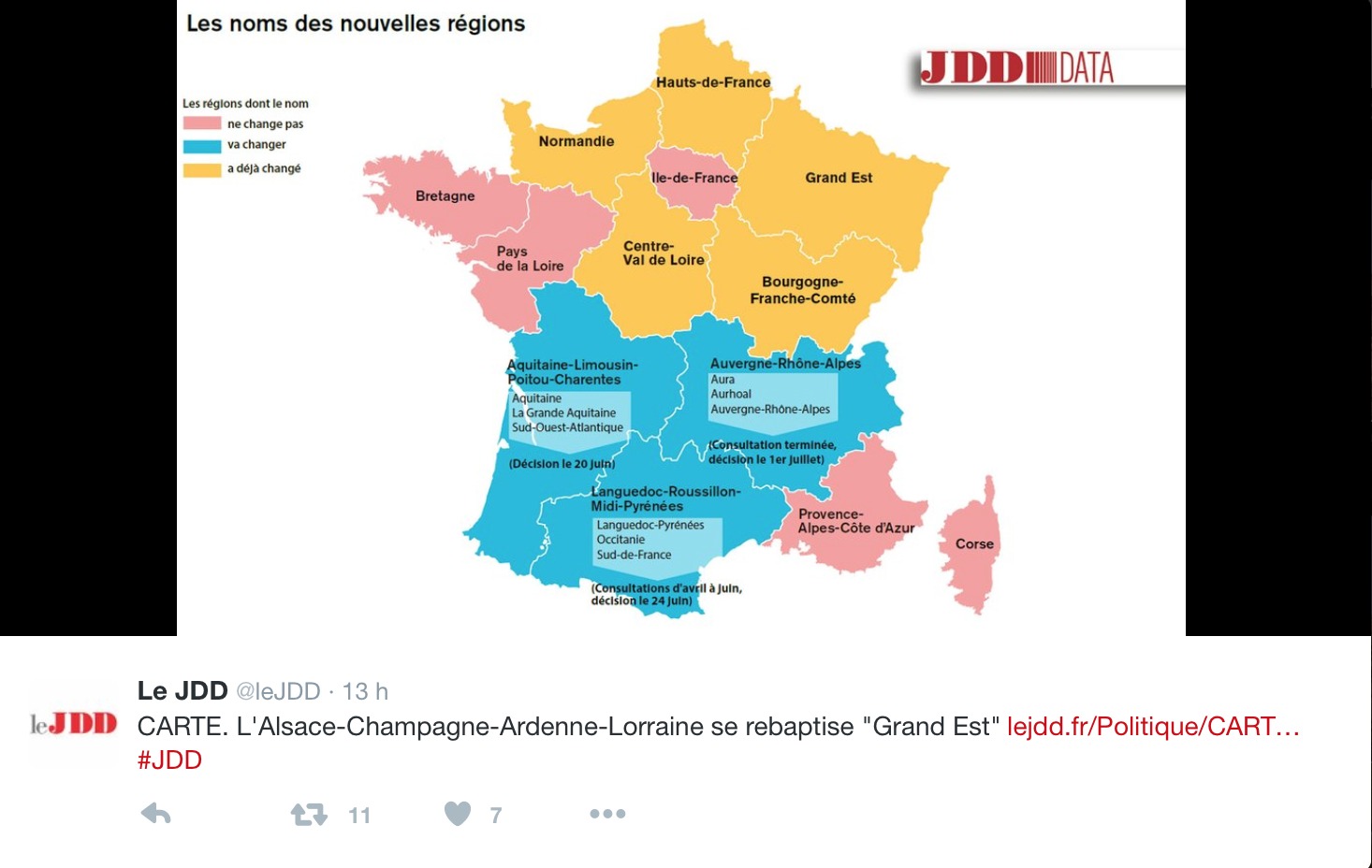 Fusion des régions: L'Alsace-Champagne-Ardenne-Lorraine s'appellera