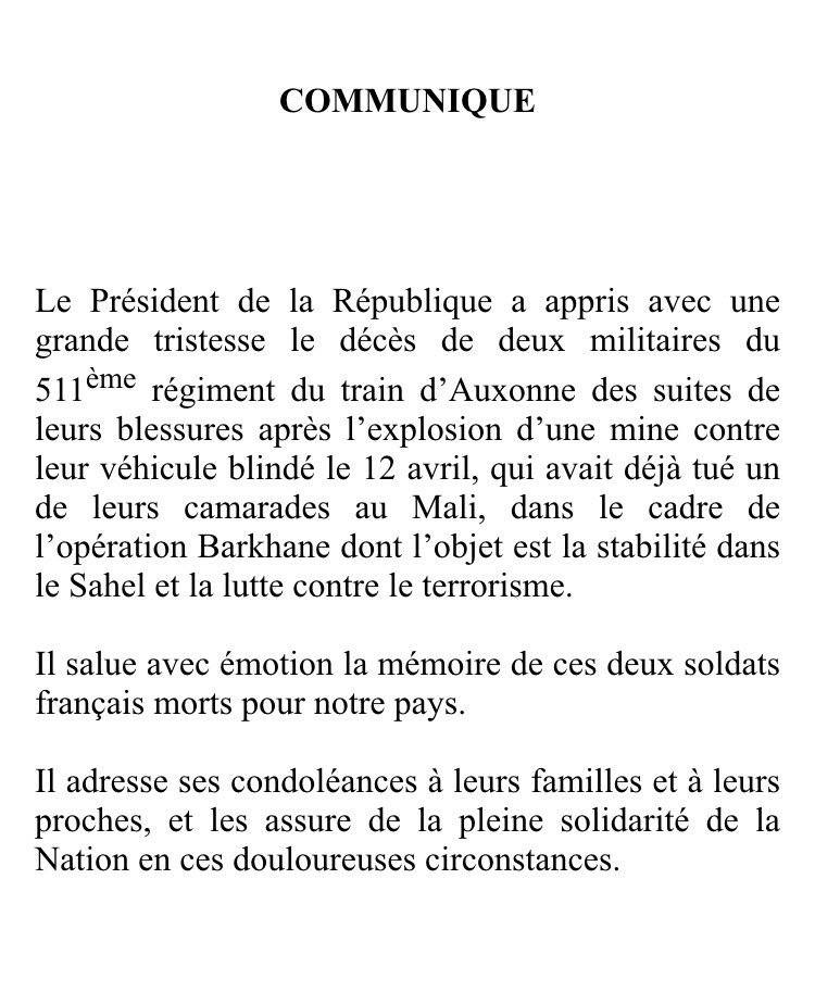 Un militaire français d'origine réunionnaise tué au Mali