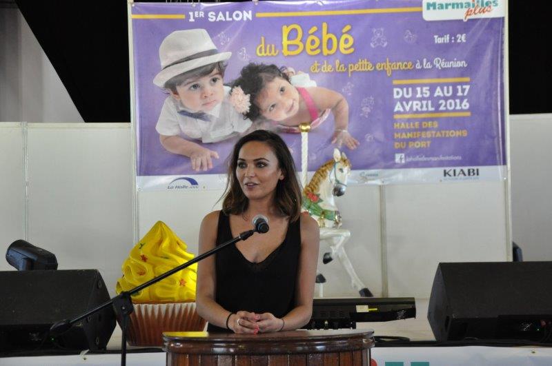 Retour images sur l'inauguration du Salon du Bébé et de la Petite Enfance avec Valérie Bègue
