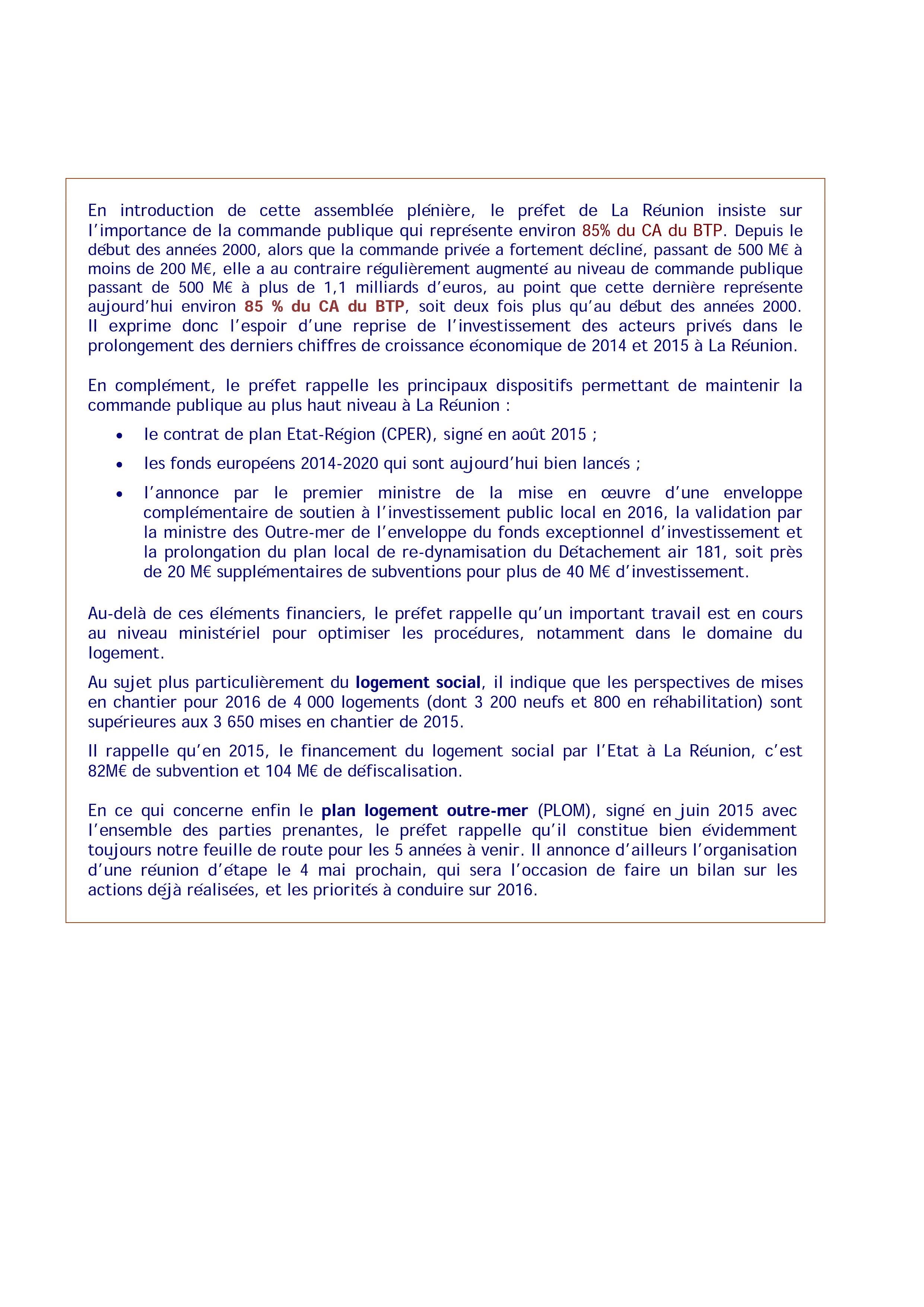 Compte-rendu de l'assemblée plenière du Haut conseil de la commande publique