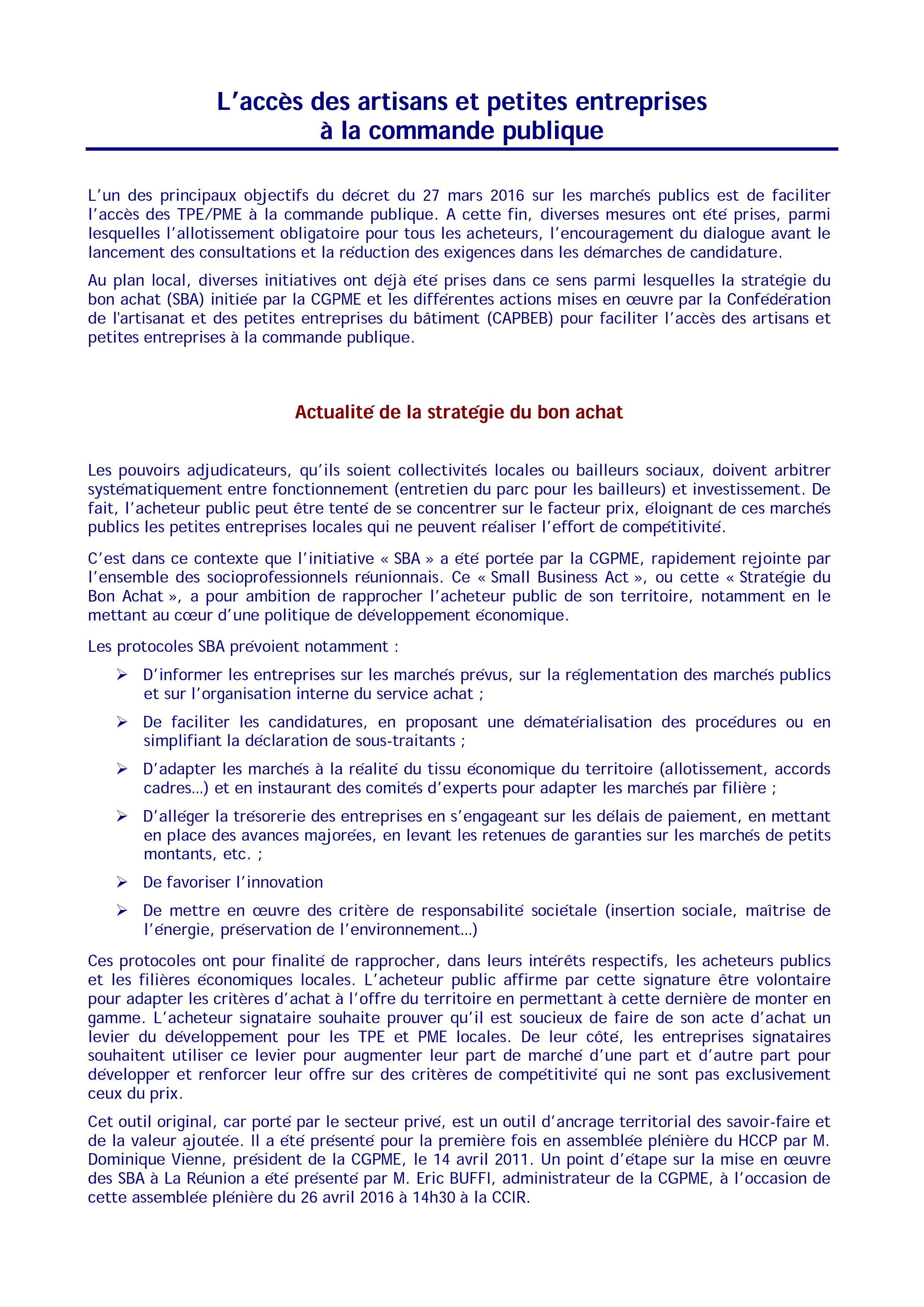 Compte-rendu de l'assemblée plenière du Haut conseil de la commande publique
