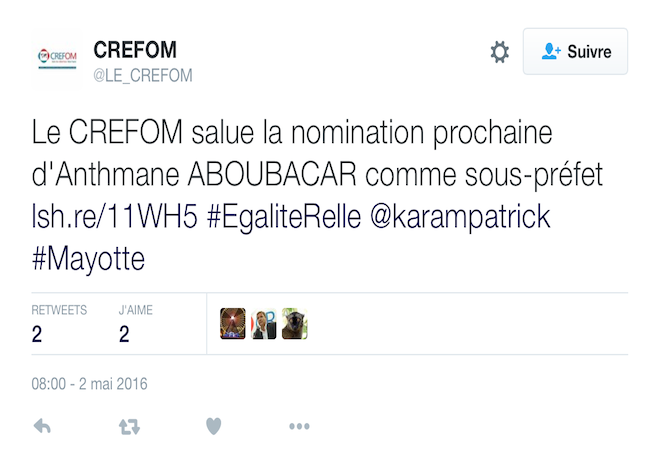 Un Mahorais prochainement nommé sous-préfet
