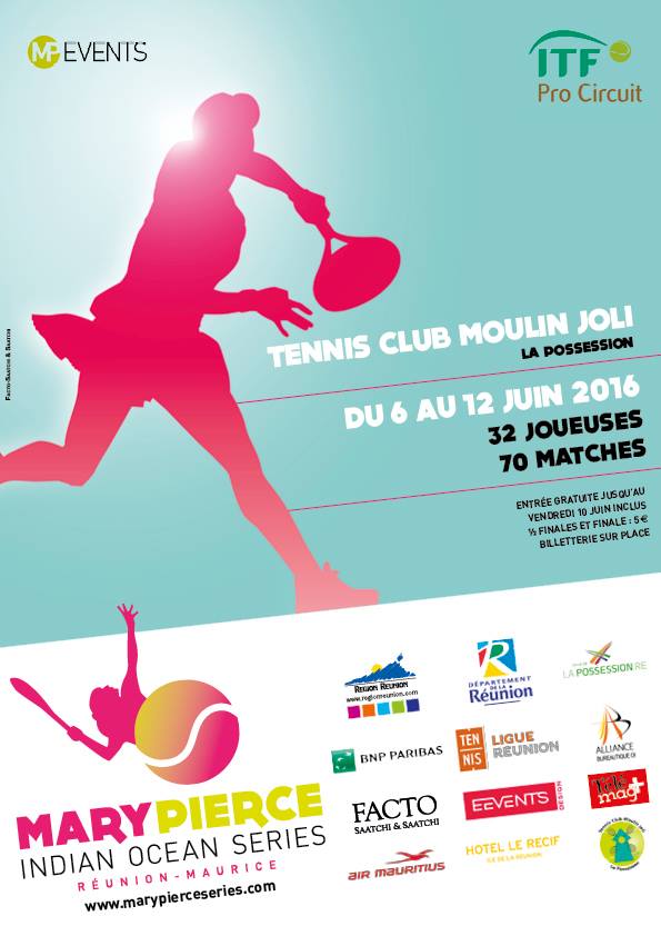 Tennis: Le tournoi Mary Pierce de retour à La Possession