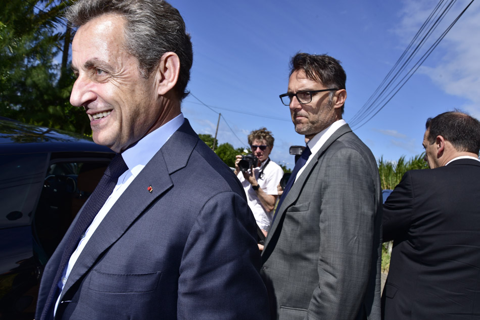 Retour en images sur la visite dans notre île de Nicolas Sarkozy