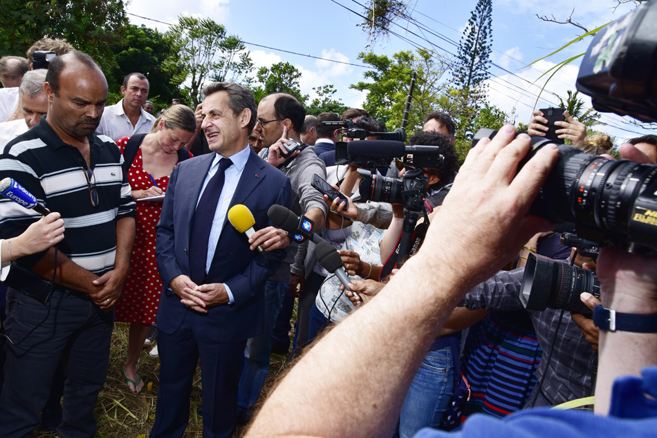 Retour en images sur la visite dans notre île de Nicolas Sarkozy