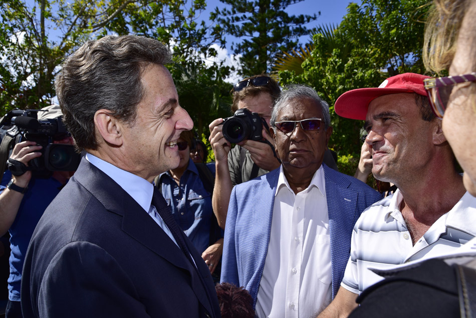 Retour en images sur la visite dans notre île de Nicolas Sarkozy