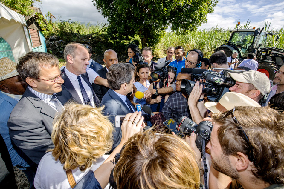 Retour en images sur la visite dans notre île de Nicolas Sarkozy