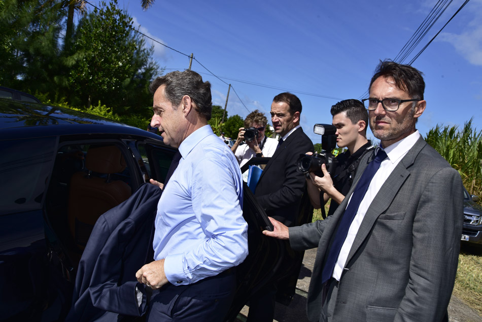Retour en images sur la visite dans notre île de Nicolas Sarkozy