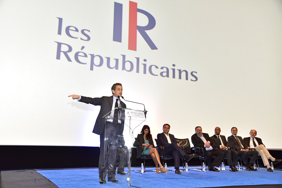 Nicolas Sarkozy mobilise la droite locale à Cambaie [DIAPO]
