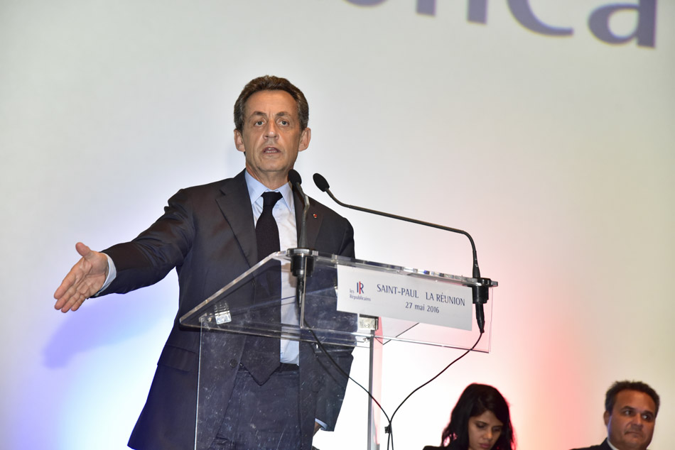 Nicolas Sarkozy mobilise la droite locale à Cambaie [DIAPO]