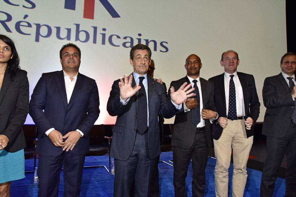 Nicolas Sarkozy mobilise la droite locale à Cambaie [DIAPO]
