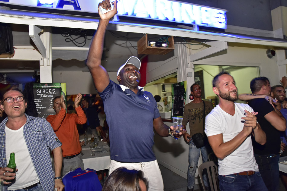 [Photos]France-Albanie: Les supporters ont eu chaud!