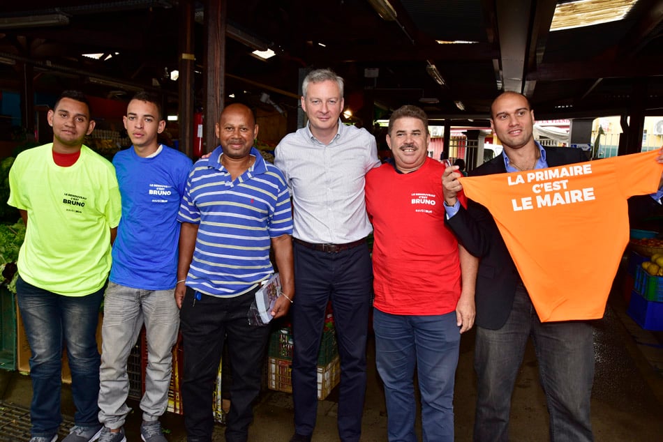 Visite de BLM au Petit-Marché avant son meeting à la salle Candin [Retour images]