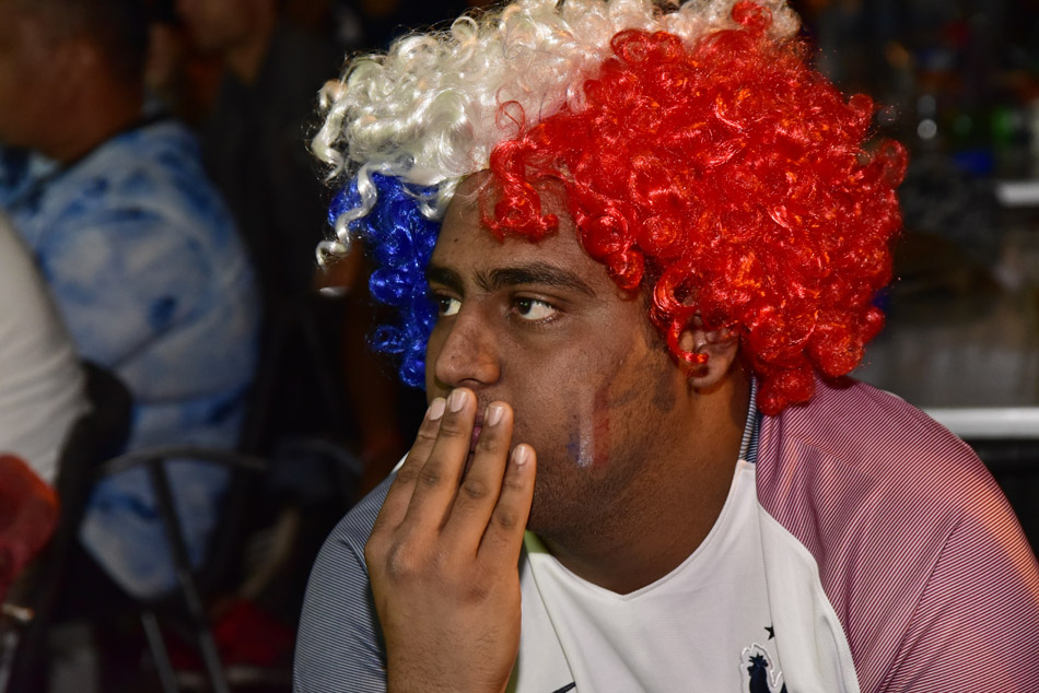 France/Irlande: Le match des supporters sur le Barachois