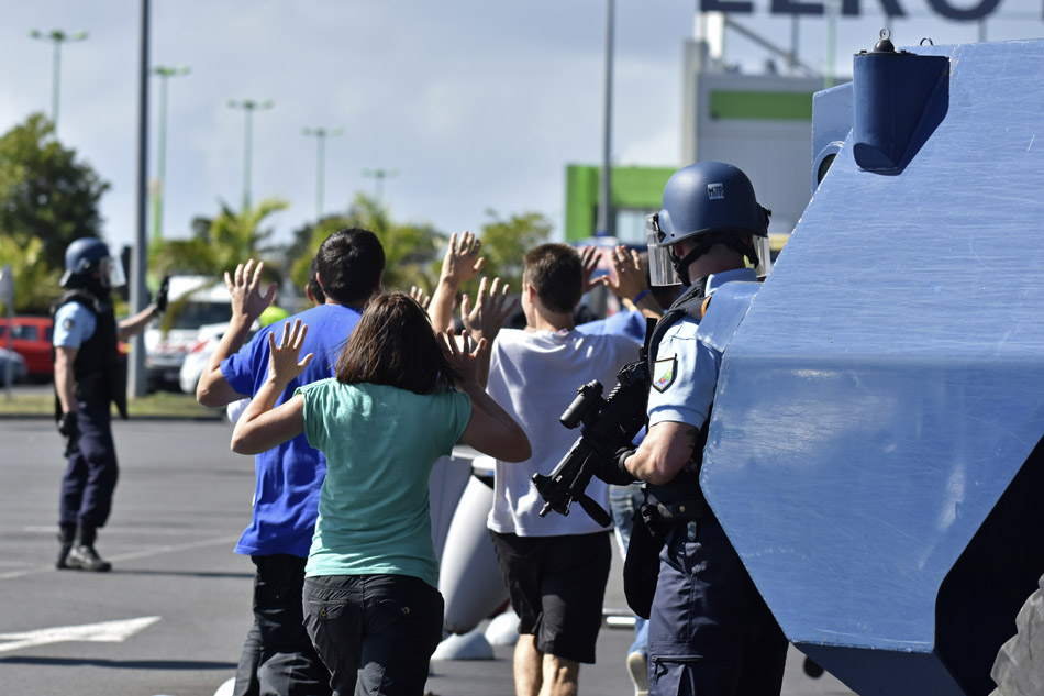 [Photos] La Réunion face au risque terroriste 
