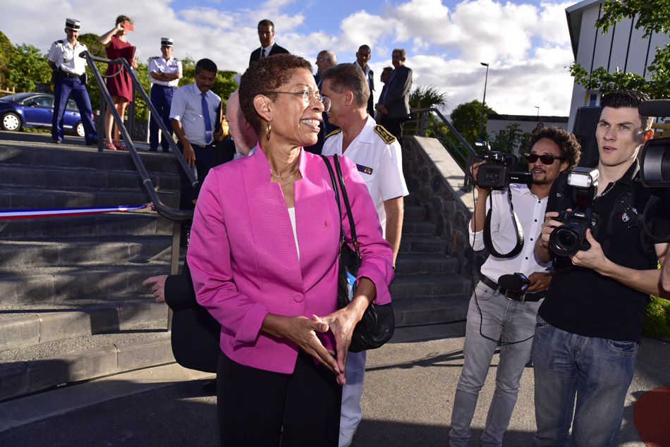 George Pau-Langevin inaugure 164 logements sociaux à Saint-Benoît