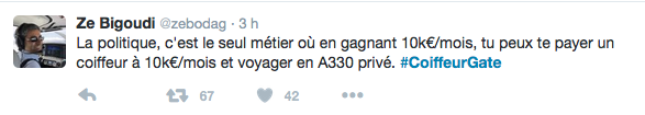 Les internautes s'amusent du coiffeur de F. Hollande à 10.000€/mois...