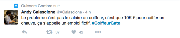 Les internautes s'amusent du coiffeur de F. Hollande à 10.000€/mois...