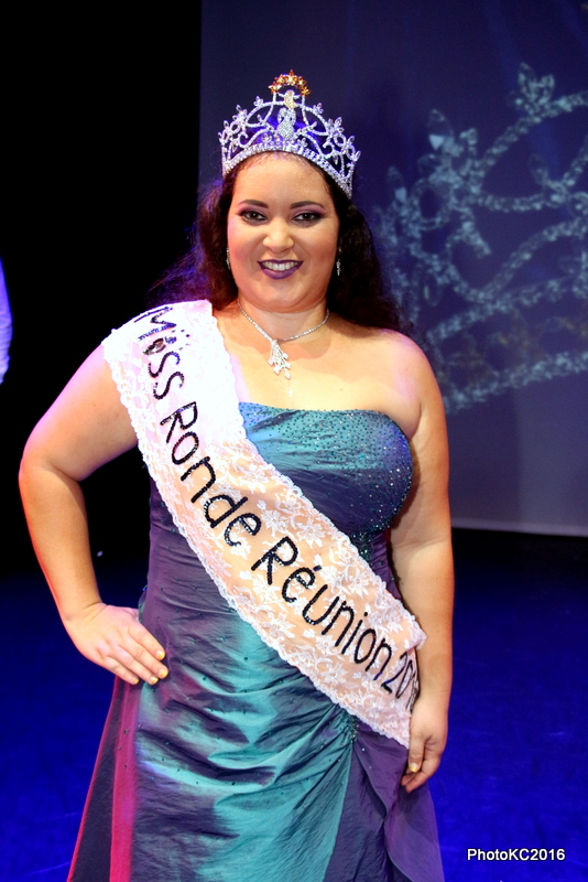 Une Dionysienne de 26 ans, Agnès Dijoux, élue Miss Ronde Réunion 2016