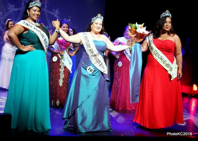 Une Dionysienne de 26 ans, Agnès Dijoux, élue Miss Ronde Réunion 2016