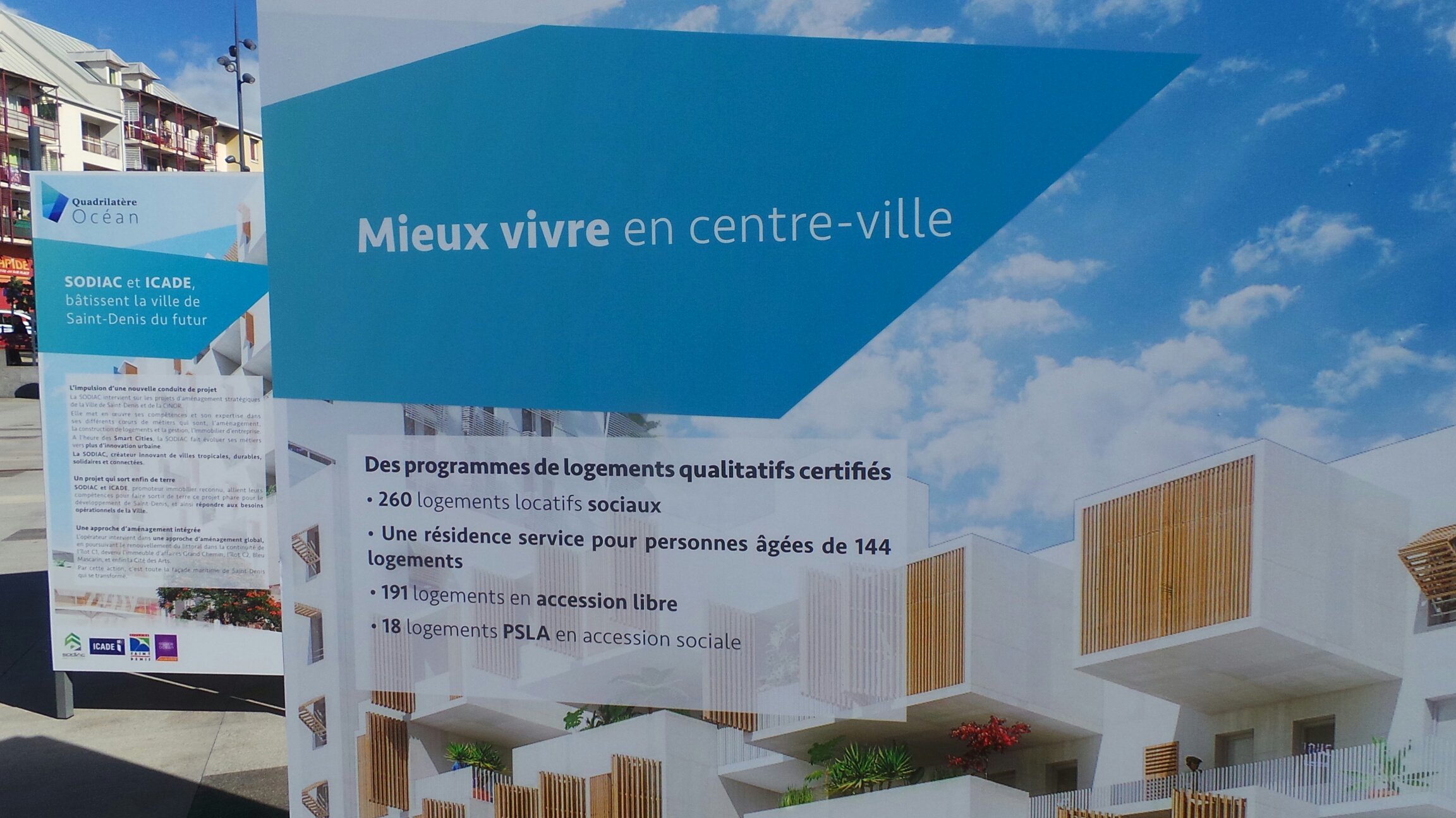 [Actualisé] Gilbert Annette présente les grands chantiers de Saint-Denis au préfet